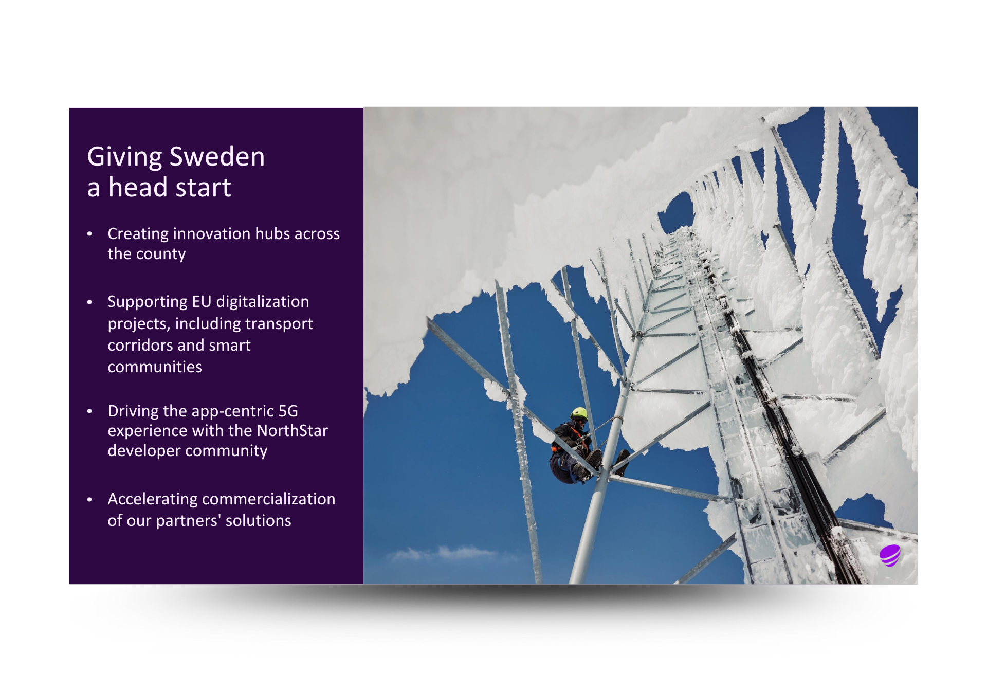 Telia Intro slide